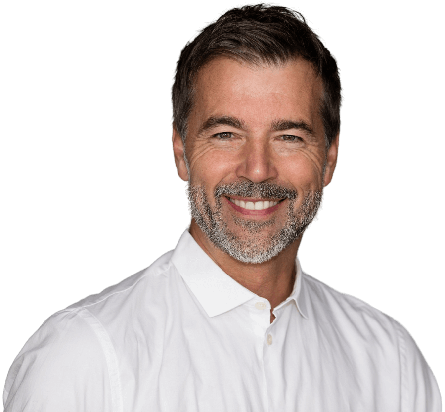 Mature man smiling | Primary Care Services | Richter Family Medicine & Wellness